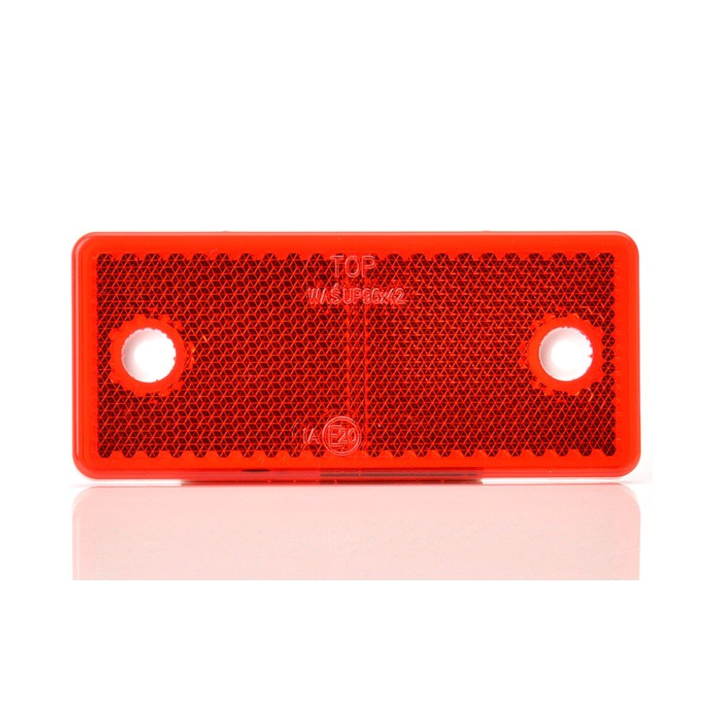 reflector-96x42mm-schroef-rood