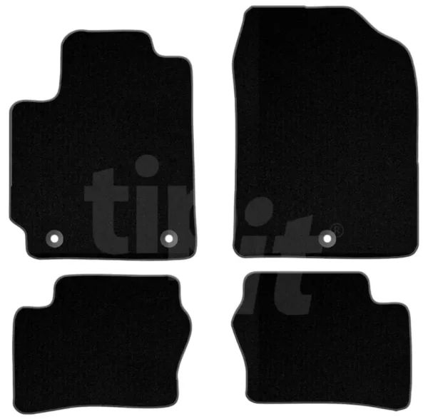 Automattenset Velours Kia Picanto 2017 - >