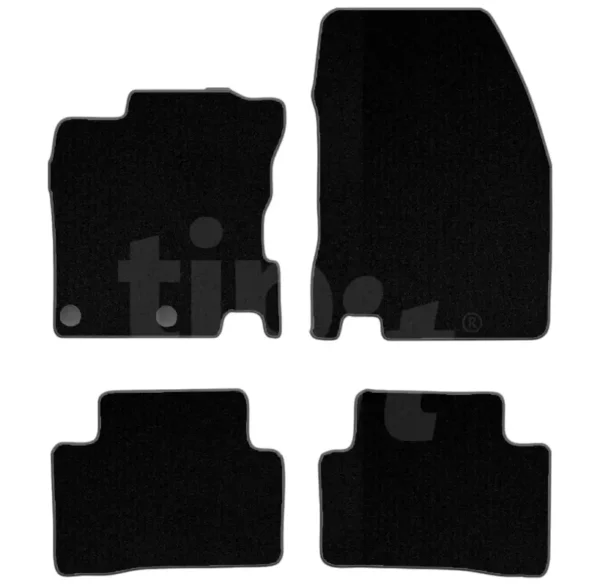 Automattenset Velours Nissan Qashai 2013-
