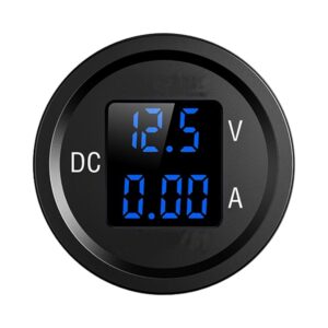 Voltmeter Ampere Display Blauw Led