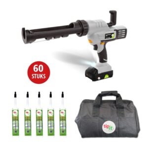 Actie Pakket Polymeer Kit + Kitspuit Op Accu