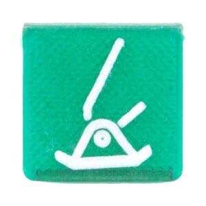Symbool Stempel Links Groen